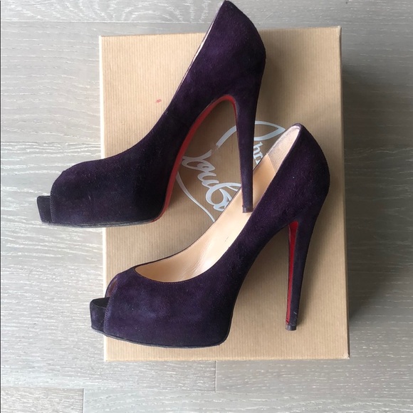 Christian Louboutin Vendome 120 Veau Velours - Picture 7 of 10